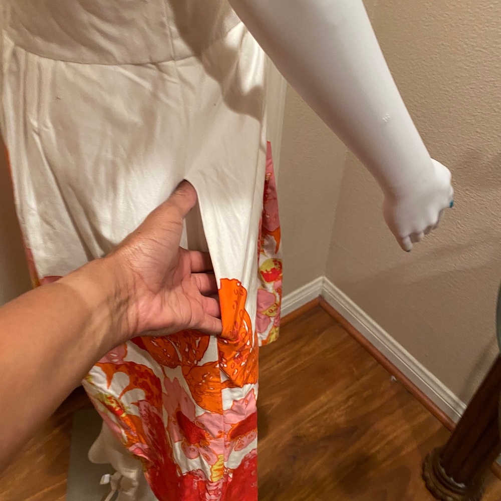 Donna Rico Floral Hem Sundress - Picture 2 of 5